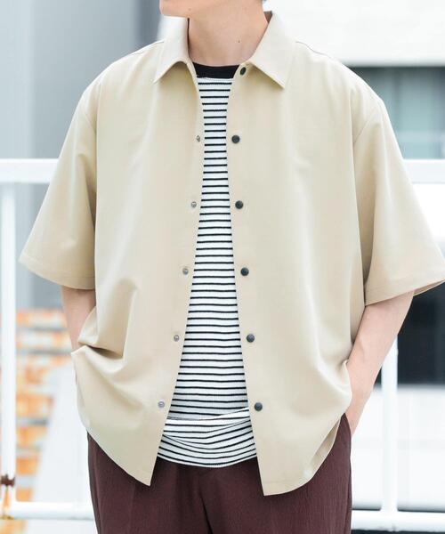 セール】接触冷感 TRストレッチ 半袖シャツ（シャツ/ブラウス）｜ITEMS