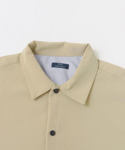 ITEMS URBANRESEARCH(アイテムズ アーバンリサーチ)の「接触冷感 TRストレッチ 半袖シャツ(シャツ/ブラウス・メンズ・グリーン/ライトグレー/ライトベージュ/ブラック・LARGE/MEDIUM)」の22枚目の写真
