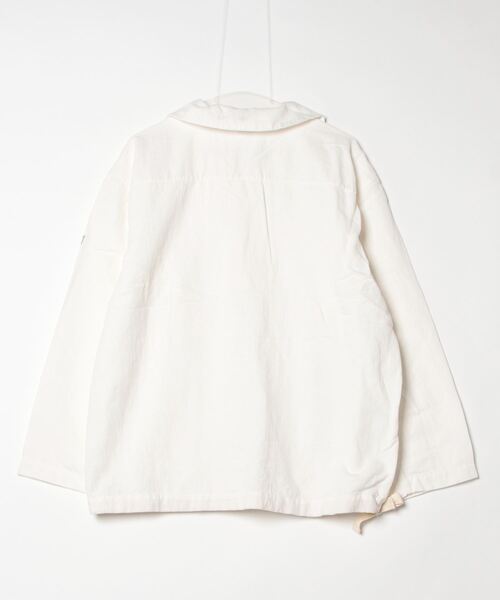 MONT KEMMEL（モンケメル）の「MONT KEMMEL COTTON LINEN TWILL PULL OVER SHIRTS（シャツ/ブラウス・メンズ・オフホワイト・40）」の2枚目の写真