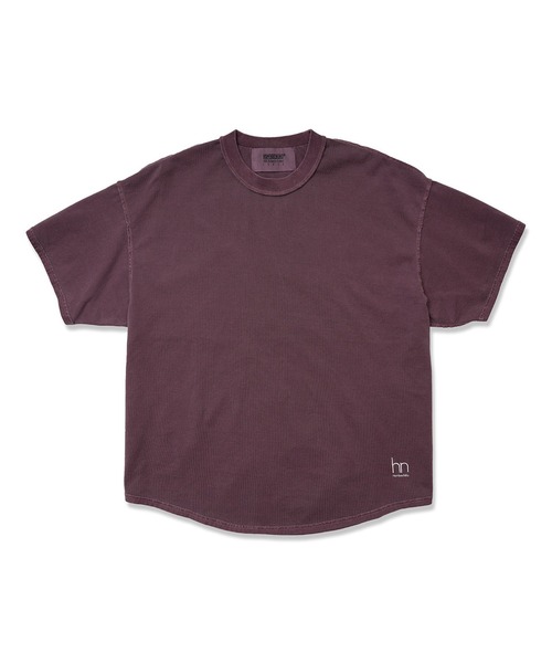 Hombre Nino（オンブレニーニョ）の「Hombre Nino PIGMENT DYED S/S TEE HN0241-CT0003（Tシャツ/カットソー・メンズ・バーガンディー/グリーン/グレー・X-LARGE/LARGE/MEDIUM）」の3枚目の写真
