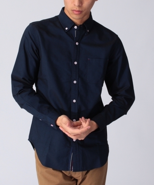 THE SHOP TK (ザ ショップ ティーケー )の「ボタンダウンオックスシャツ(シャツ/ブラウス・メンズ・ホワイト/グリーン/ブルー/ブルー系1・02/03/04)」の4枚目の写真