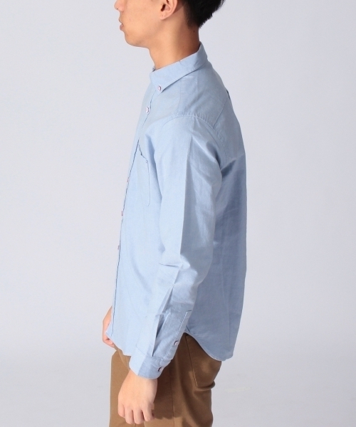 THE SHOP TK (ザ ショップ ティーケー )の「ボタンダウンオックスシャツ(シャツ/ブラウス・メンズ・ホワイト/グリーン/ブルー/ブルー系1・02/03/04)」の8枚目の写真