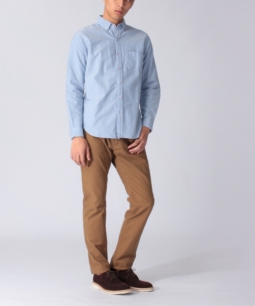 THE SHOP TK (ザ ショップ ティーケー )の「ボタンダウンオックスシャツ(シャツ/ブラウス・メンズ・ホワイト/グリーン/ブルー/ブルー系1・02/03/04)」の7枚目の写真