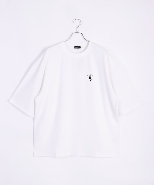 WESTSEA（ウエストシー）の「接触冷感 TASOGAREガール & キャット ネコ クールポンチ 半袖Tシャツ（Tシャツ/カットソー・メンズ・ブラック系その他/ホワイト系その他2/ブラック/グレイッシュベージュ/ブラック系その他2/ホワイト/ホワイト系その他/ベージュ系その他/ベージュ系その他2・M/L）」の17枚目の写真