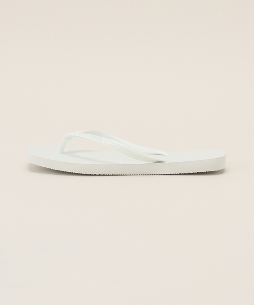 plage(プラージュ)の「HAVAIANAS/ハワイアナス SLIM SQUARE サンダル(サンダル・レディース・ホワイト・22cm/23cm/24.5cm/25.5cm)」の3枚目の写真