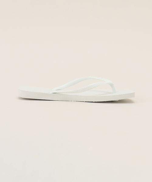 plage(プラージュ)の「HAVAIANAS/ハワイアナス SLIM SQUARE サンダル(サンダル・レディース・ホワイト・22cm/23cm/24.5cm/25.5cm)」の5枚目の写真