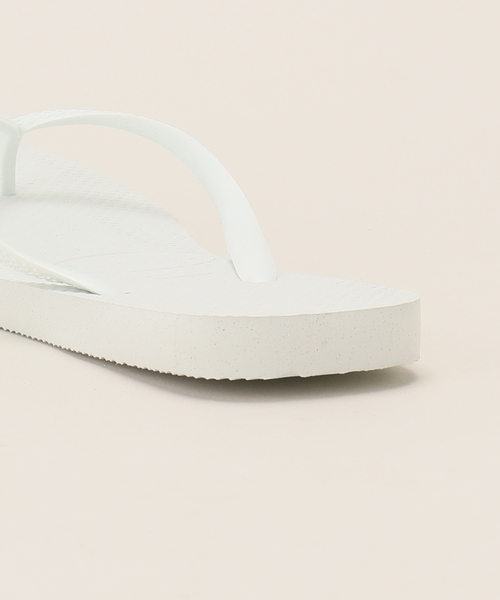 plage(プラージュ)の「HAVAIANAS/ハワイアナス SLIM SQUARE サンダル(サンダル・レディース・ホワイト・22cm/23cm/24.5cm/25.5cm)」の6枚目の写真