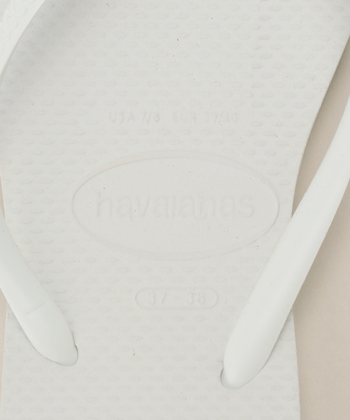 plage(プラージュ)の「HAVAIANAS/ハワイアナス SLIM SQUARE サンダル(サンダル・レディース・ホワイト・22cm/23cm/24.5cm/25.5cm)」の10枚目の写真