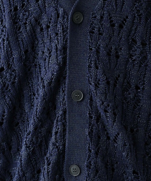 HARE(ハレ)の「ランダムスカシアミニットカーディガンSS(HARE)(カーディガン/ボレロ・メンズ・ブルー/グレー/ブラック・FREE)」の20枚目の写真