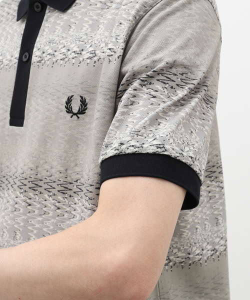 FRED PERRY ポロシャツ フレッドペリー セール】FRED PERRY (フレッド ペリー) SUBCULTURE WAVES POLO