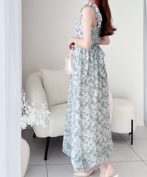 パーティ ドレス シフォン 花柄 プリント キャミ ワンピース ♪ 楽天市場】【OUTLET SALE】ワンピース《3way花柄シフォン