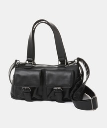 FOREVER 21 | 【2024SS】合皮ダブルポケットショルダーバッグ(ショルダーバッグ)