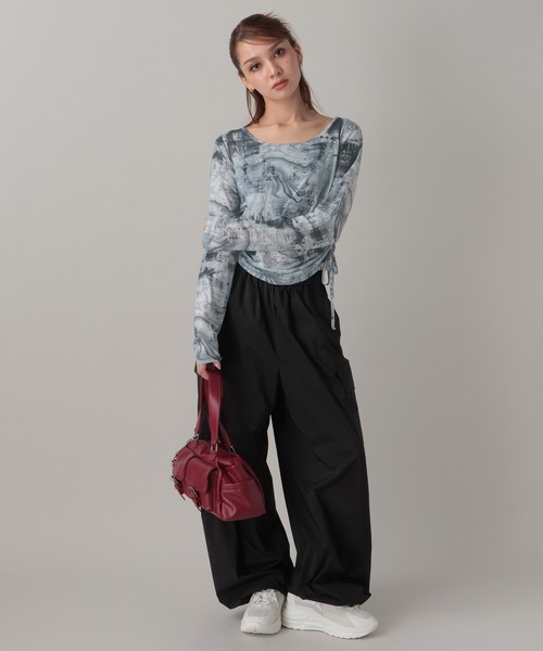 FOREVER 21(フォーエバー トゥエンティーワン)の「【WEB限定カラーあり】合皮ダブルポケットショルダーバッグ(ショルダーバッグ・レディース・ブラック/レッド/ブラウン/グレー/シルバー/ブラック系その他・FREE)」の19枚目の写真