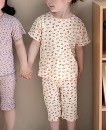 MANGROVE（マングローブ）の「総柄フライスプリントルームウェア（ルームウェア/パジャマ）」