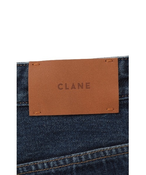 CLANE(クラネ)の「HIP HANG DENIM PANTS(デニムパンツ・レディース・ライトブラック/ブルー・1/0/2)」の3枚目の写真