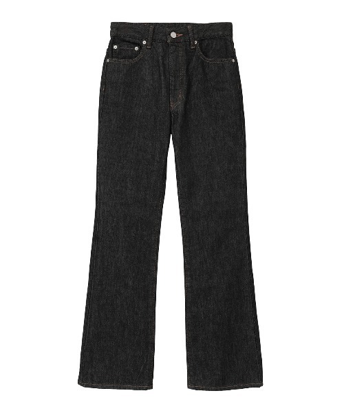CLANE(クラネ)の「HIP HANG DENIM PANTS(デニムパンツ・レディース・ライトブラック/ブルー・1/0/2)」の6枚目の写真