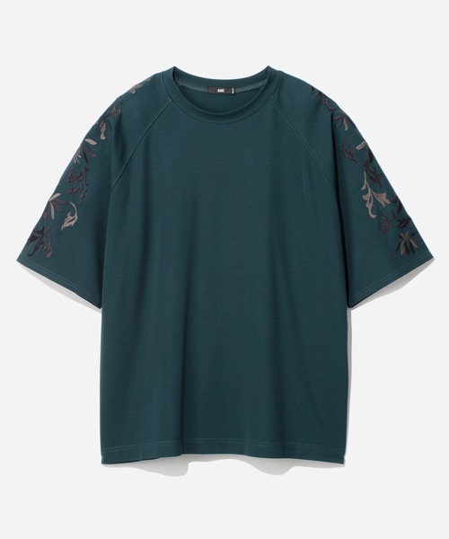 HARE（ハレ）の「SLEEVEシシュウカットソー(HARE)（Tシャツ/カットソー・メンズ・ブラック/ホワイト/ブルー・SMALL/MEDIUM）」の3枚目の写真