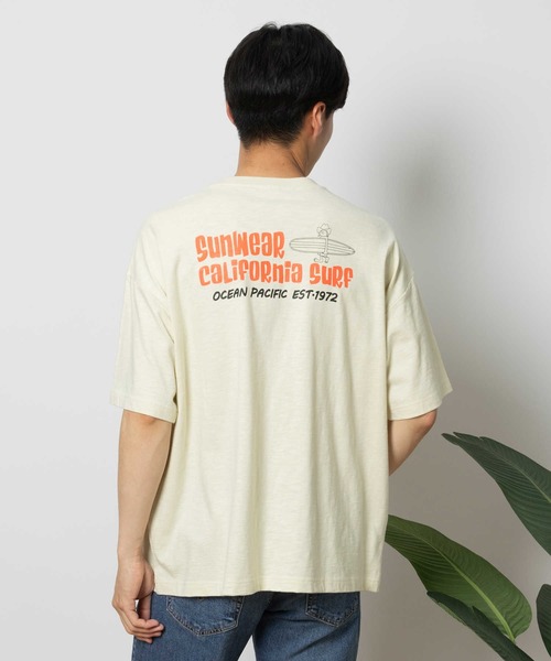 オーシャンプリントコットンTシャツ セール】【OCEAN PACIFIC】プリント Tシャツ（Tシャツ