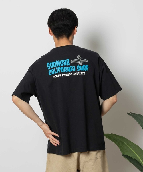 オーシャンプリントコットンTシャツ セール】【OCEAN PACIFIC】プリント Tシャツ（Tシャツ