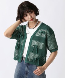 PAGEBOY | メッシュリボンカーディガン(Tシャツ/カットソー)
