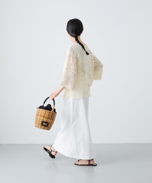 かぐれ（カグレ）の「オープンワーク2WAYニット（ニット