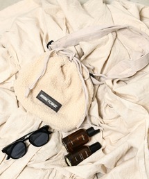 JUGLANS | 【MINNETONKA】BOA PURSE BAG/ボア巾着バック(ショルダーバッグ)