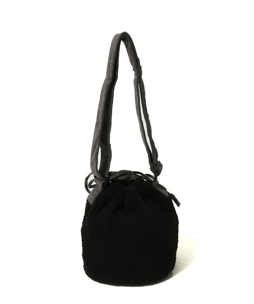 JUGLANS(ユグランス)の「【MINNETONKA】BOA PURSE BAG/ボア巾着バック(ショルダーバッグ・メンズ・ブラウン/アイボリー/グレー・FREE)」の13枚目の写真