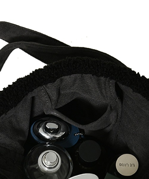 JUGLANS(ユグランス)の「【MINNETONKA】BOA PURSE BAG/ボア巾着バック(ショルダーバッグ・メンズ・ブラウン/アイボリー/グレー・FREE)」の17枚目の写真