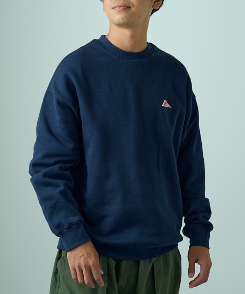 KELTY（ケルティ）の「【KELTY】限定別注 ワンポイントビンテージロゴ ビッグシルエットクルーネックスウェット（スウェット・レディース・ネイビー/ブラック/オリーブ/グレー/オフホワイト/チャコールグレー・XS/S/M/L）」の19枚目の写真