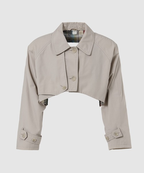 BLESS(ブレス)の「DEMIMOORETRENCH DEUX PIECES(トレンチコート・メンズ・ベージュ系その他・ONE SIZE)」の3枚目の写真