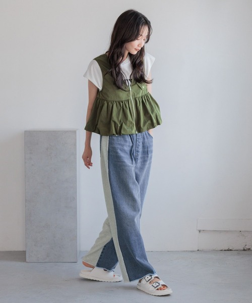 LOWRYS FARM(ローリーズファーム)の「ベルトサンダル 130133(サンダル・レディース・オフホワイト/ブラック・LARGE/MEDIUM)」の18枚目の写真