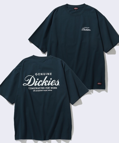 Dickies(ディッキーズ)の「【GENUINE DICKIES/ジェニュインディッキーズ】 コットンタッチ ポリドライパック プリント 半袖 Tシャツ(Tシャツ/カットソー・メンズ・ベージュ/ホワイト/ブラック/ブルーグリーン・M/L/XL)」の4枚目の写真