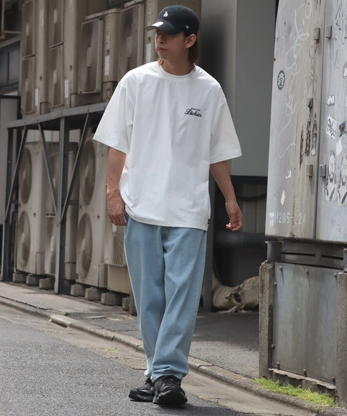 Dickies(ディッキーズ)の「【GENUINE DICKIES/ジェニュインディッキーズ】 コットンタッチ ポリドライパック プリント 半袖 Tシャツ(Tシャツ/カットソー・メンズ・ベージュ/ホワイト/ブラック/ブルーグリーン・M/L/XL)」の18枚目の写真