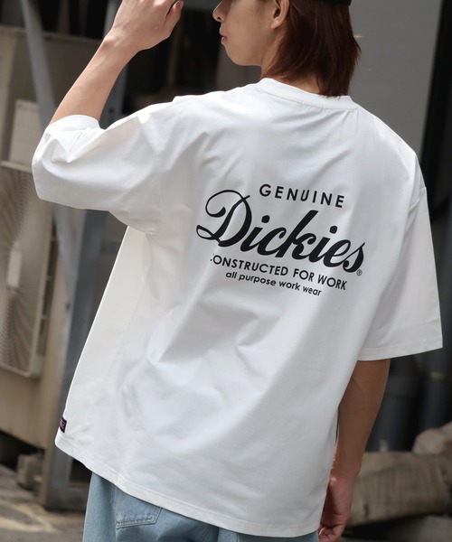 Dickies(ディッキーズ)の「【GENUINE DICKIES/ジェニュインディッキーズ】 コットンタッチ ポリドライパック プリント 半袖 Tシャツ(Tシャツ/カットソー・メンズ・ベージュ/ホワイト/ブラック/ブルーグリーン・M/L/XL)」の14枚目の写真