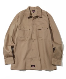 Dickies | 【GENUINE DICKIES/ジェニュインディッキーズ】ツイル 長袖 ワークシャツ(シャツ/ブラウス)