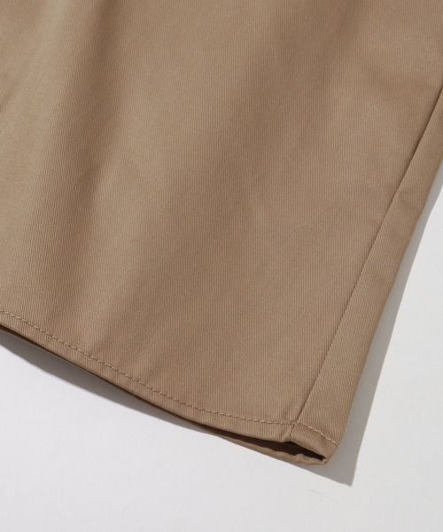 Dickies（ディッキーズ）の「【GENUINE DICKIES/ジェニュインディッキーズ】ツイル 長袖 ワークシャツ（シャツ/ブラウス・メンズ・チャコールグレー/ブラック/カーキ/ベージュ・M/L/XL）」の9枚目の写真