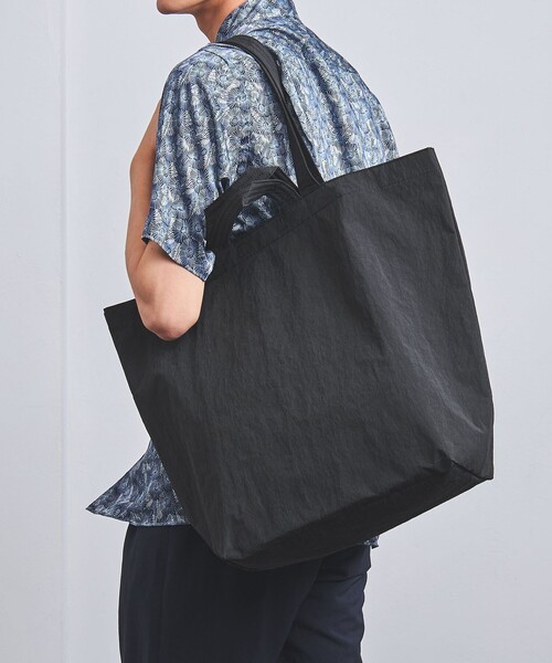 UNITED ARROWS　トートバッグ　小松マテーレ　KONBU　グレー UNITED ARROWS（ユナイテッドアローズ）の「KONBU コンブ トート