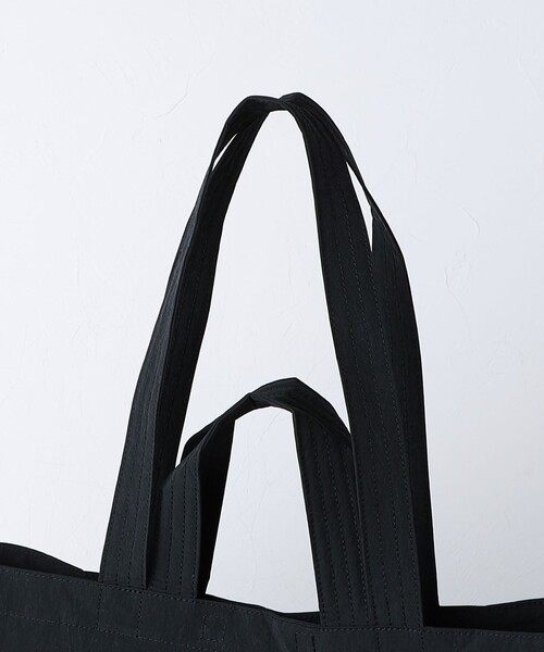 【UNITED ARROWS】ボストンバッグ　小松マテーレ　KONBU　ブラック 1400024F0223_m1_a022.jpg