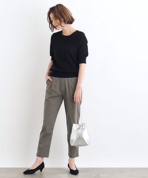 grove（グローブ）の「◆アソートスネークチェーン巾着ショルダー（ショルダーバッグ・レディース・シルバー系その他5/ブラック系3/シルバー・00）」の12枚目の写真