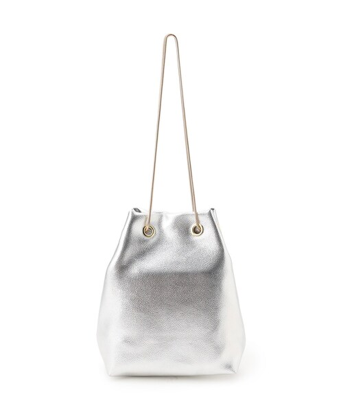 grove（グローブ）の「◆アソートスネークチェーン巾着ショルダー（ショルダーバッグ・レディース・シルバー系その他5/ブラック系3/シルバー・00）」の18枚目の写真