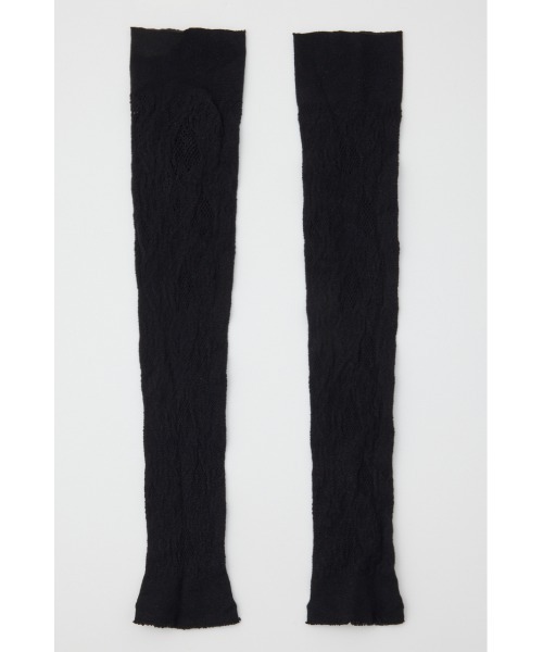 SLY（スライ）の「FLOWER LACE SOCKS フラワー レース ソックス 靴下（ソックス/靴下・レディース・アイボリー/ブラック・FREE）」の7枚目の写真