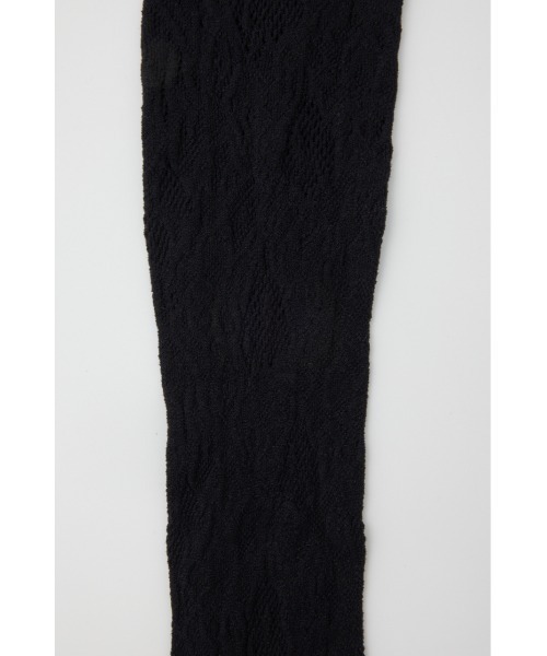 SLY（スライ）の「FLOWER LACE SOCKS フラワー レース ソックス 靴下（ソックス/靴下・レディース・アイボリー/ブラック・FREE）」の5枚目の写真