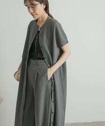 URBAN RESEARCH DOORS | 『UR TECH DRYLUXE』レイヤードライクシャツワンピース(ワンピース)