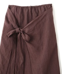 ETRE TOKYO（エトレトウキョウ）の「レイヤードラップリネンスカート  
