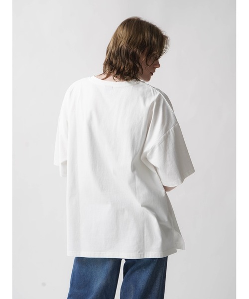 :ETHROF(イーサオブ)の「3D GRAPHIC T-SHIRT (FLOWER)(Tシャツ/カットソー・レディース・オフホワイト/ブルー/グリーン・FREE)」の22枚目の写真