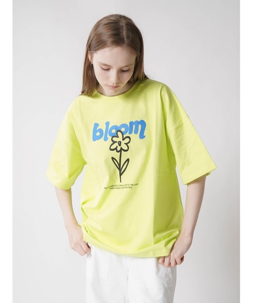 :ETHROF(イーサオブ)の「3D GRAPHIC T-SHIRT (FLOWER)(Tシャツ/カットソー・レディース・オフホワイト/ブルー/グリーン・FREE)」の15枚目の写真