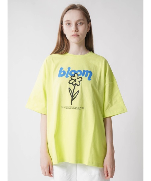:ETHROF(イーサオブ)の「3D GRAPHIC T-SHIRT (FLOWER)(Tシャツ/カットソー・レディース・オフホワイト/ブルー/グリーン・FREE)」の13枚目の写真