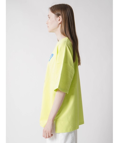 :ETHROF(イーサオブ)の「3D GRAPHIC T-SHIRT (FLOWER)(Tシャツ/カットソー・レディース・オフホワイト/ブルー/グリーン・FREE)」の9枚目の写真