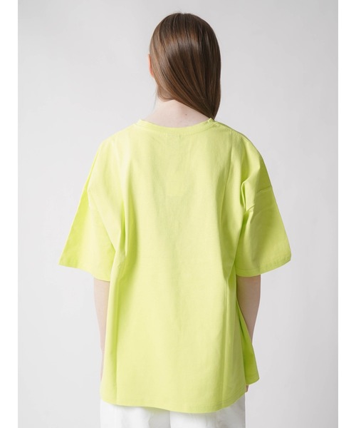 :ETHROF(イーサオブ)の「3D GRAPHIC T-SHIRT (FLOWER)(Tシャツ/カットソー・レディース・オフホワイト/ブルー/グリーン・FREE)」の8枚目の写真
