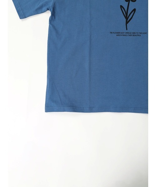 セール】3D GRAPHIC T-SHIRT (FLOWER)（Tシャツ/カットソー